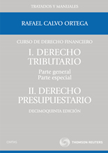 Curso de Derecho Financiero I. Derecho Tributario Parte General II.Derecho Presupuestario 15 ªed (2011)